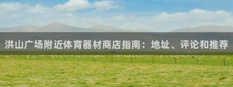 极悦平台是什么平台的:洪山广场附近体育器材商店指南:地址、评